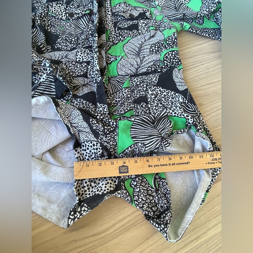 FARM Rio Black and Green Patterned Jumpsuit - Picture 7 of 16